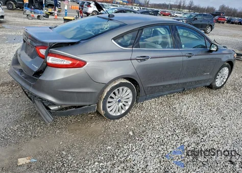 2014 Ford Fusion S Hybrid из США, поврежденный, VIN 3FA6P0UU8ER368698